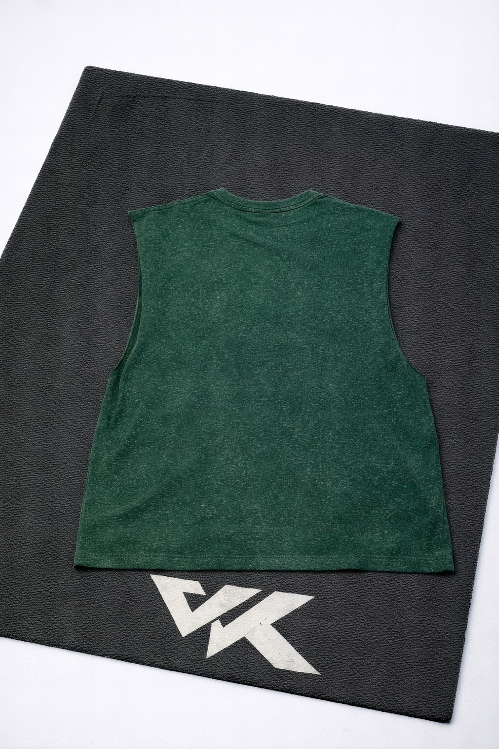 Musculosa Oversize Washed – Green