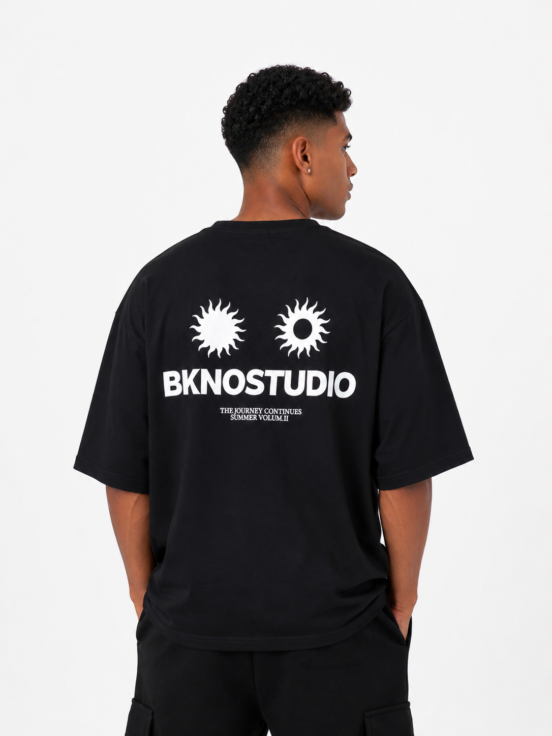 Remera Oversize Negra