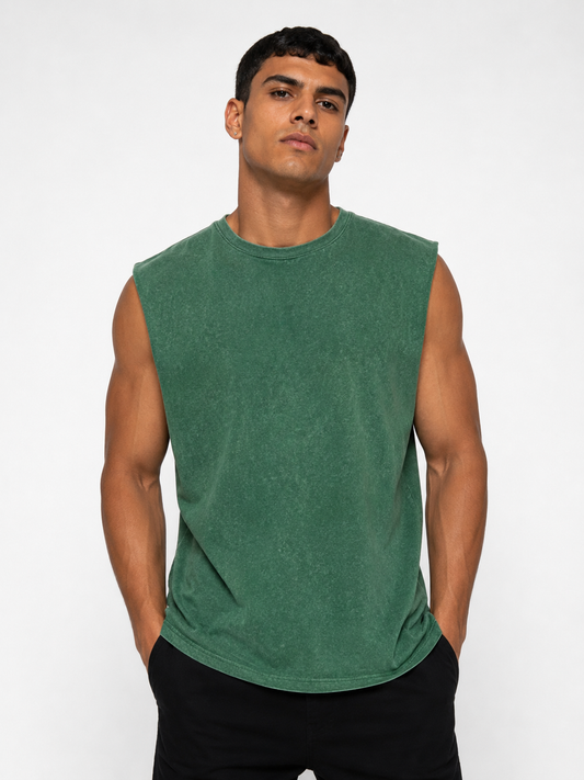 Musculosa Verde Vintage