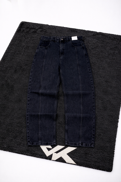 Jean Baggy Recto Negro