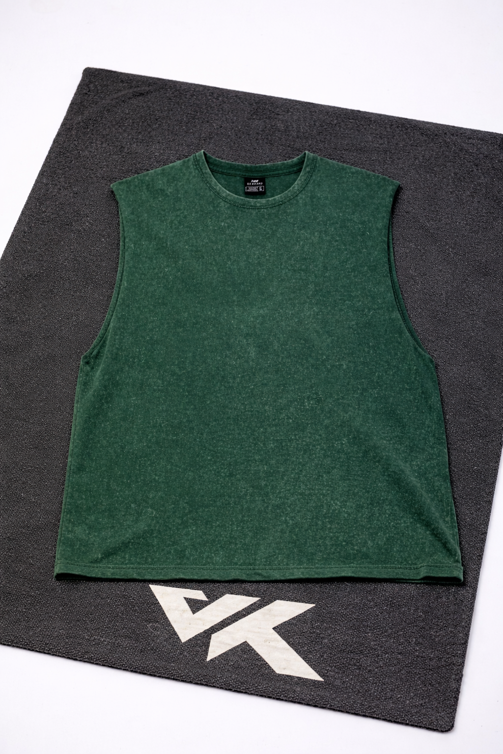 Musculosa Oversize Washed – Green