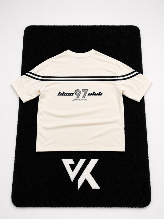 Remera Oversize BKNO 97 Club – Off White