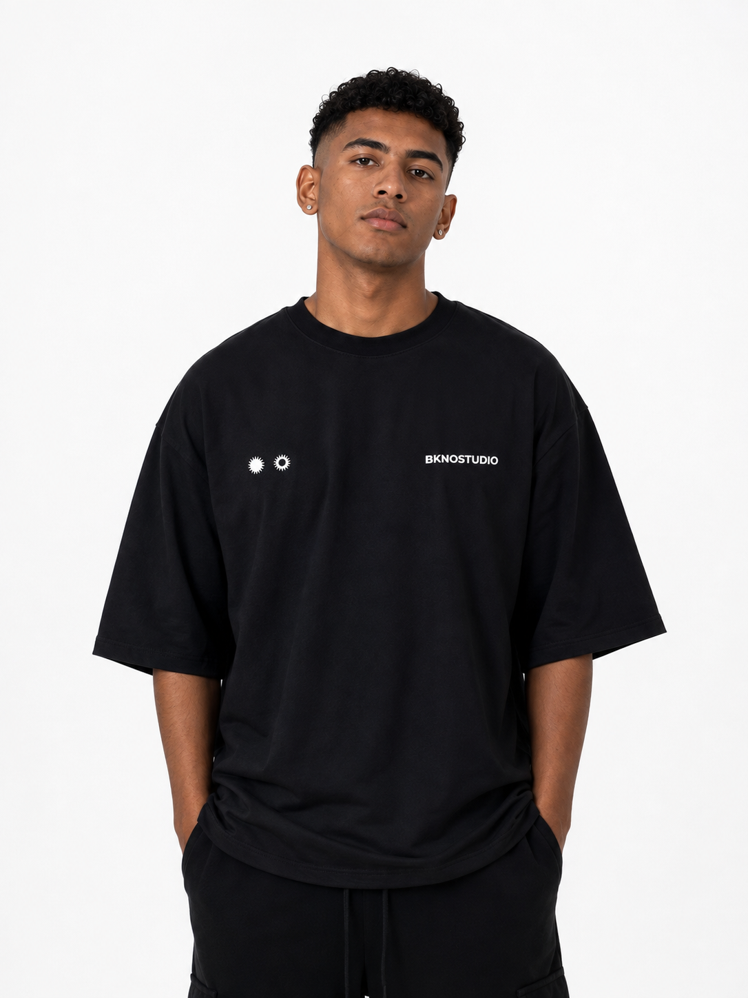 Remera Oversize Negra