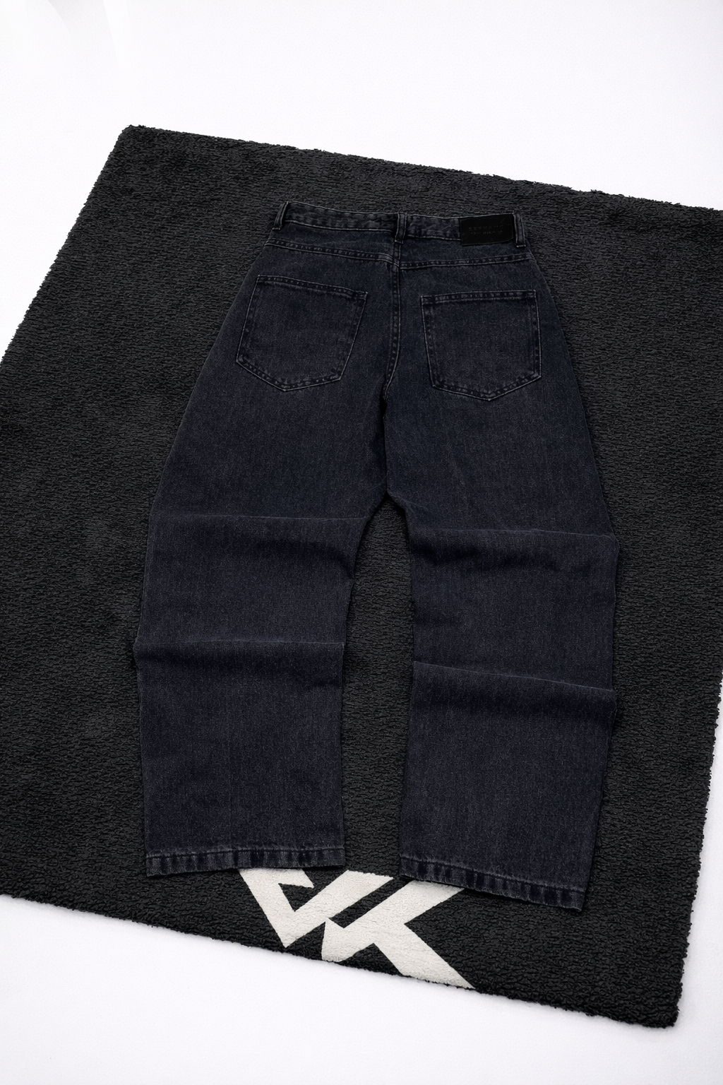 Jean Baggy Recto Negro